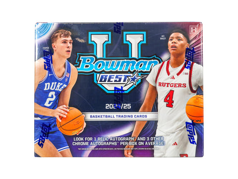 2024/25 Bowman University Best Basketball Hobby