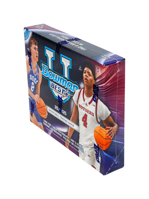 2024/25 Bowman University Best Basketball Hobby