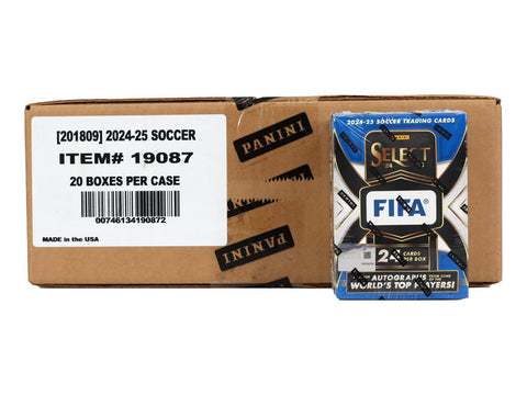 2024/25 Panini Select FIFA Soccer 6-Pack Hobby Blaster