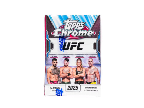 2025 Topps Chrome UFC 6-Pack Blaster