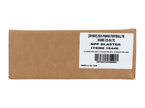 2025 Panini Score Football 6-Pack Blaster