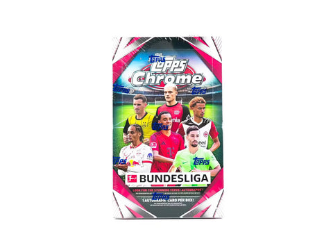 2024/25 Topps Chrome Bundesliga Soccer Hobby
