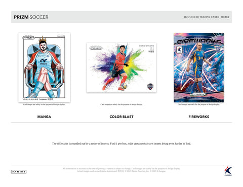 2025 Panini Prizm K League Soccer Hobby