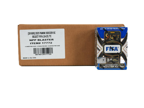 2024/25 Panini Select FIFA Soccer 6-Pack Blaster