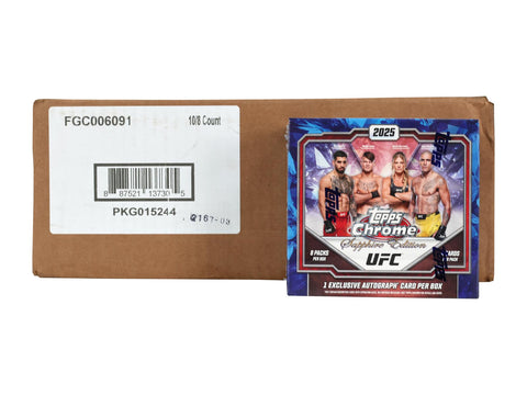 2025 Topps Chrome UFC Sapphire Edition