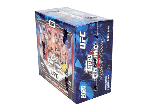 2025 Topps Chrome UFC Sapphire Edition