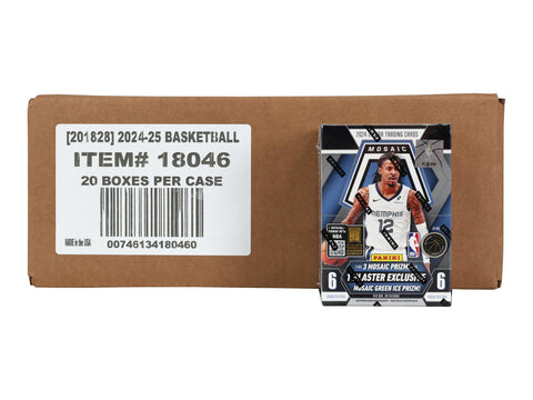 2024/25 Panini Mosaic Basketball Hobby 6-Pack Blaster