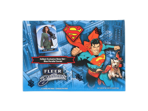 Fleer Brilliants Superman 8-Pack Blaster (Upper Deck 2025)