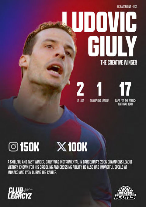 2025 Club Legacyz Icons Soccer First Edition Hobby