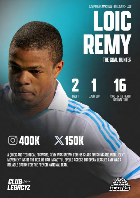2025 Club Legacyz Icons Soccer First Edition Hobby