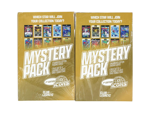 2025 Club Legacyz Icons Soccer First Edition Hobby