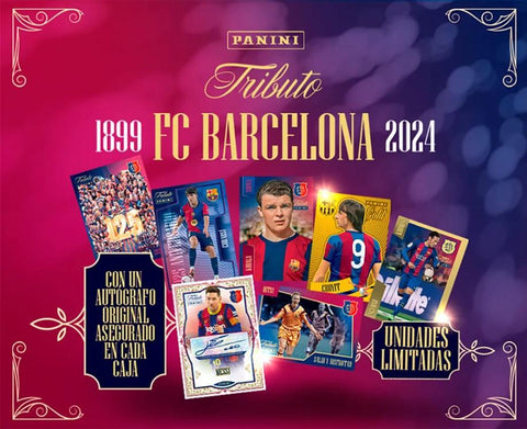 2024/25 Panini FC Barcelona Tribute 125th Anniversary Soccer Hobby