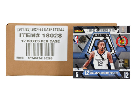 2024/25 Panini Mosaic Basketball International Hobby