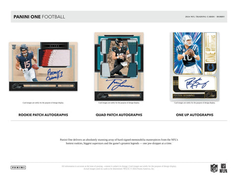 2024 Panini One Football Hobby