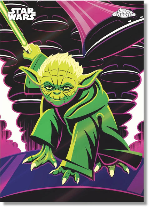Star Wars Chrome 8-Pack Blaster (Topps 2025)