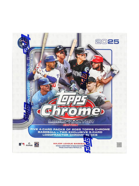 2025 Topps Chrome Baseball Logofractor Edition