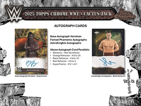 2025 Topps Chrome WWE x Cactus Jack Hobby (Presell)