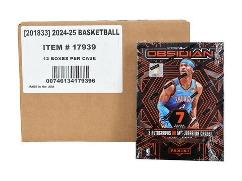 2024/25 Panini Obsidian Basketball Hobby