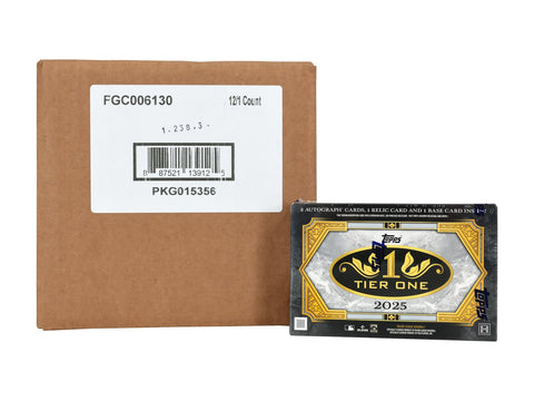 2025 Topps Tier One Baseball Hobby