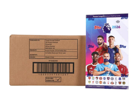 2025/26 Topps Premier League EPL Soccer Hobby (Presell)