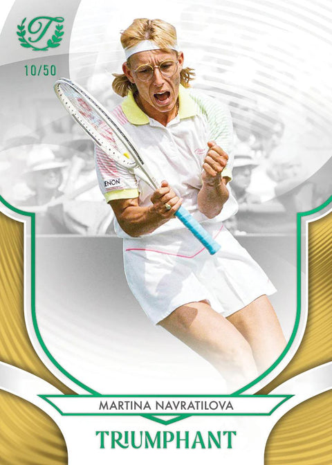 2025 Topps Triumphant Tennis Hobby