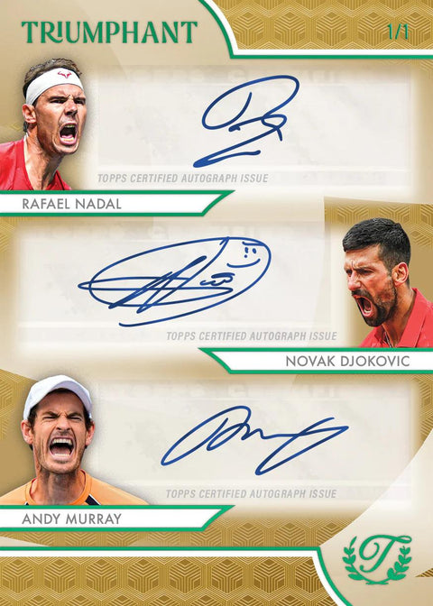 2025 Topps Triumphant Tennis Hobby