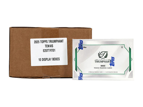 2025 Topps Triumphant Tennis Hobby