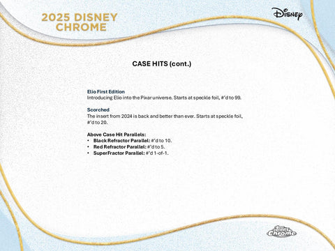 Disney Chrome Hobby (Topps 2025)