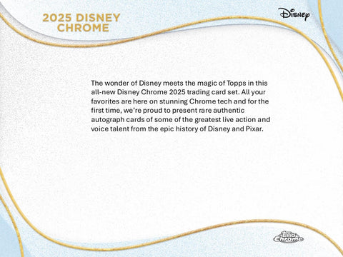 Disney Chrome 7-Pack Blaster (Topps 2025)
