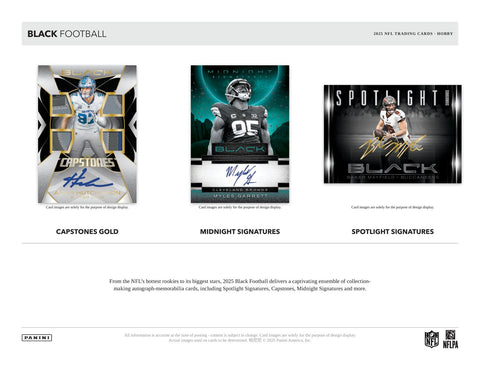 2025 Panini Black Football Hobby