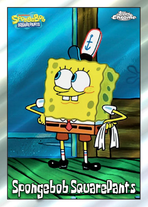 SpongeBob Chrome 25th Anniversary 7-Pack Blaster (Topps 2025)