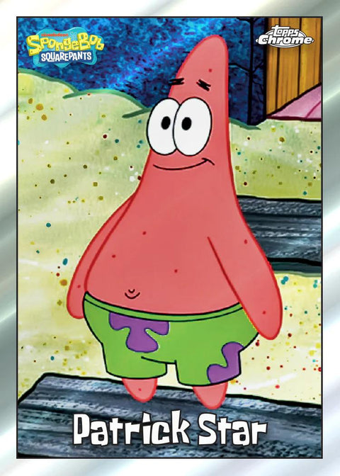 SpongeBob Chrome 25th Anniversary 7-Pack Blaster (Topps 2025)