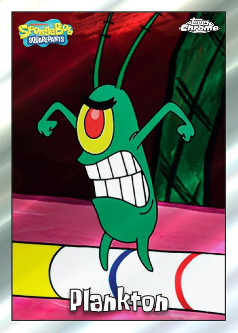 SpongeBob Chrome 25th Anniversary 7-Pack Blaster (Topps 2025)