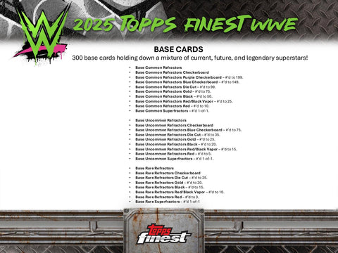 2025 Topps Finest WWE Hobby