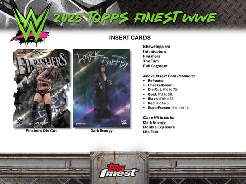2025 Topps Finest WWE Hobby