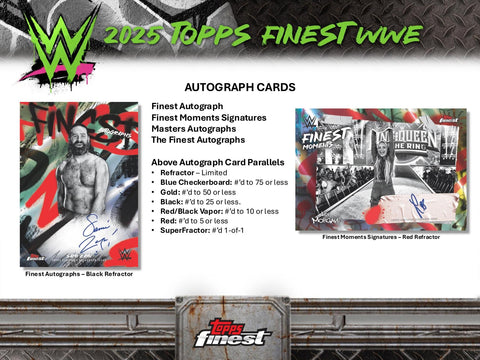 2025 Topps Finest WWE Hobby