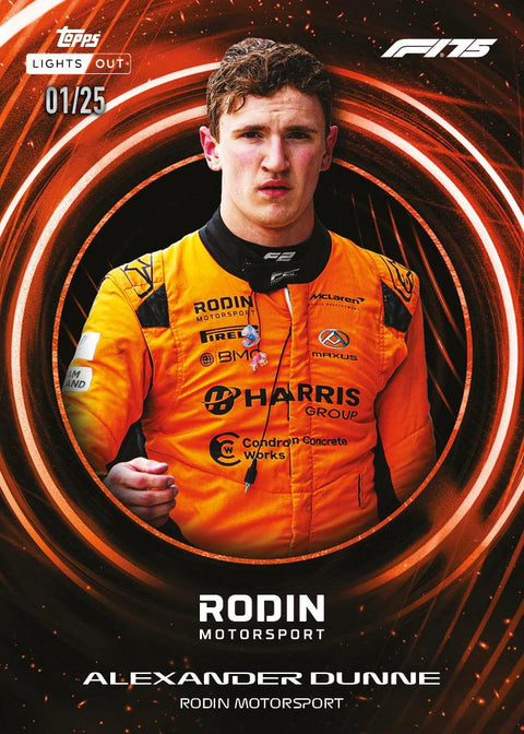 2025 Topps Lights Out Formula 1 F1 Hobby Box