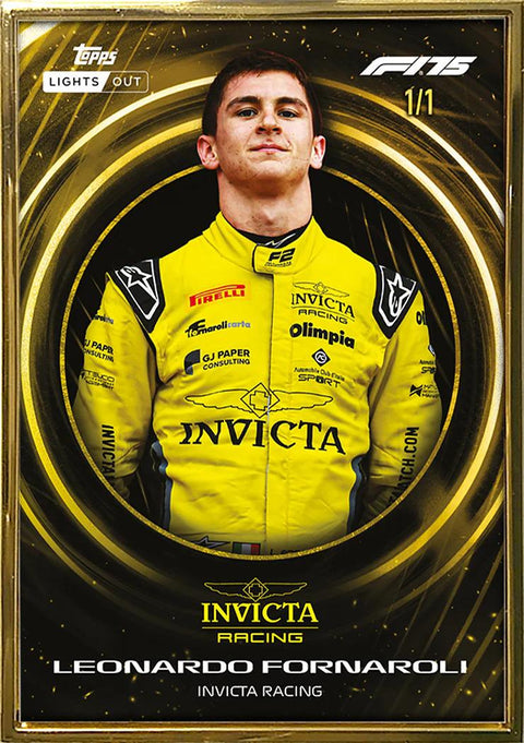 2025 Topps Lights Out Formula 1 F1 Hobby Box