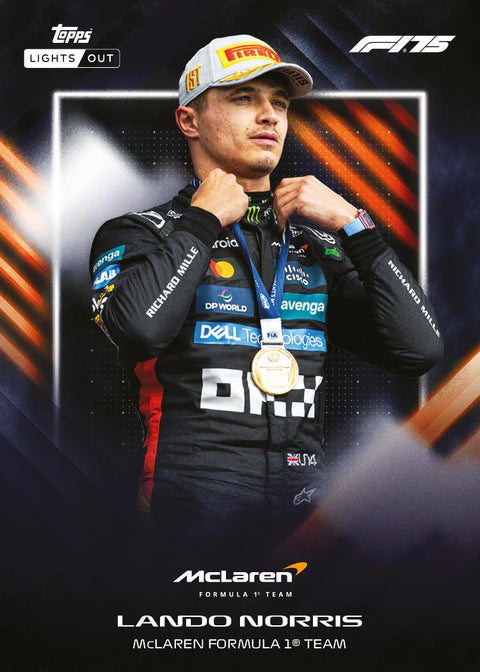 2025 Topps Lights Out Formula 1 F1 Hobby Box