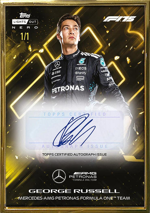 2025 Topps Lights Out Formula 1 F1 Hobby Box