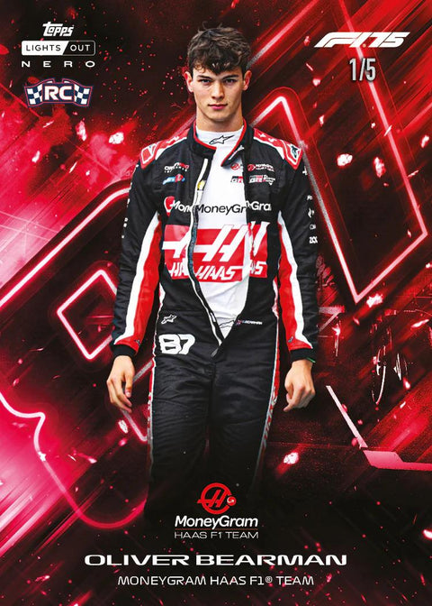 2025 Topps Lights Out Formula 1 F1 Hobby Box