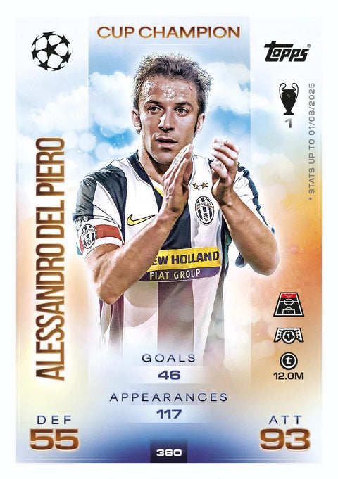 2025/26 Topps Match Attax UEFA Champions League Soccer Mini Tin