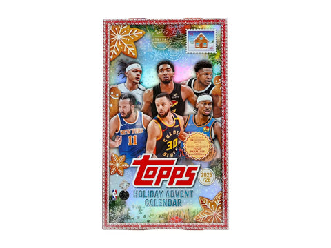 2025/26 Topps Holiday Basketball Countdown Calendar