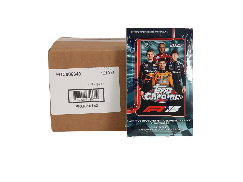 2025 Topps Chrome F1 Formula 1 Hobby – Dave & Adam's Europe