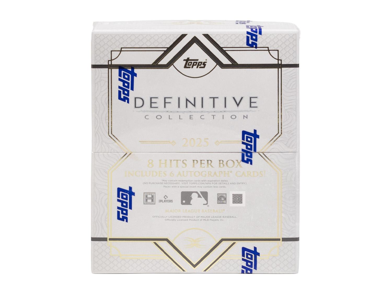2025 Topps Definitive Collection Baseball Hobby – Dave & Adam's Europe