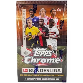 2023/24 Topps Chrome Bundesliga Soccer Hobby