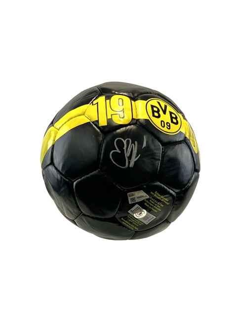 Erling Haaland Autographed Borussia Dortmund Soccer Ball