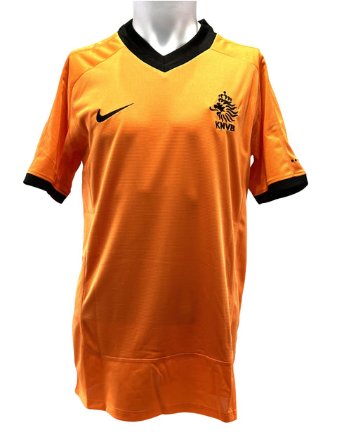 Patrick Kluivert #9 Autographed Nike Holland National Home Team Soccer Jersey