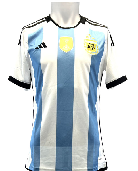 Hernan Crespo #9 Autographed Adidas Argentina National Team Soccer Jersey