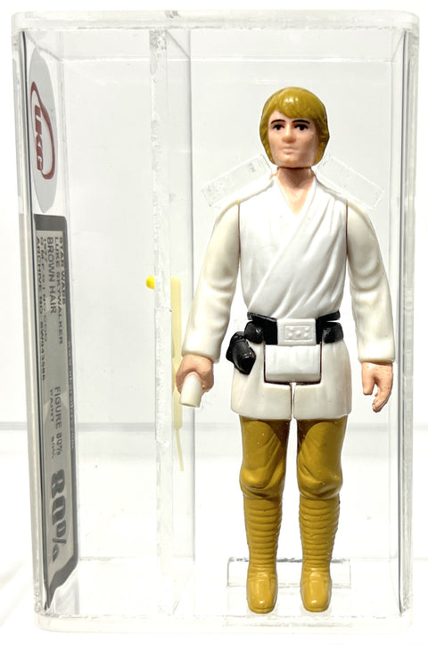 Star Wars Luke Skywalker Brown Hair 1977 G.M.F.G.I. No Coo UKG 80 *SW043586*